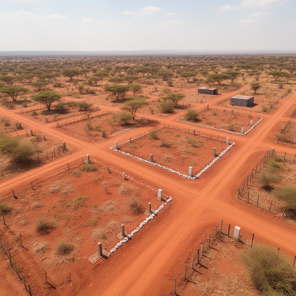 Aerial view of Athi Plains Estate — Phase 3 in Kitengela, Kajiado